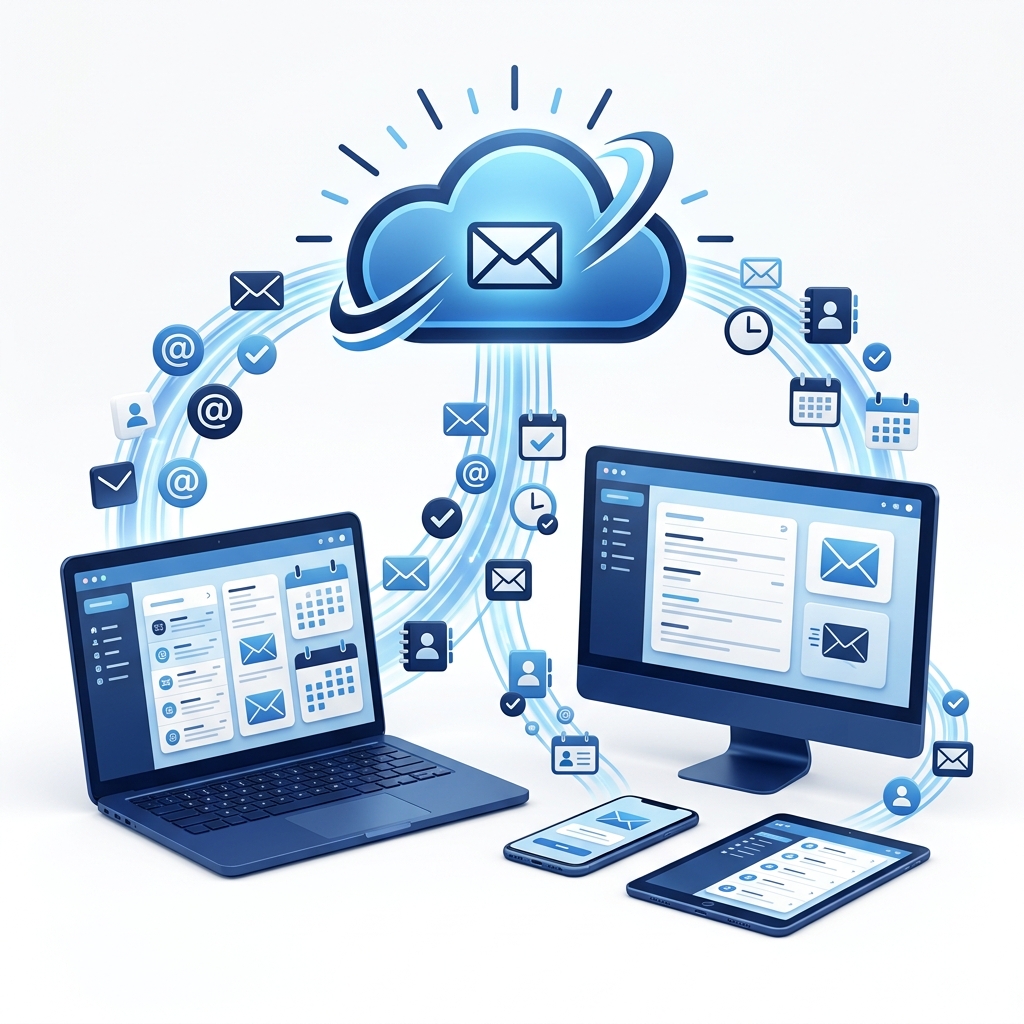 Outlook email synchronization across multiple devices