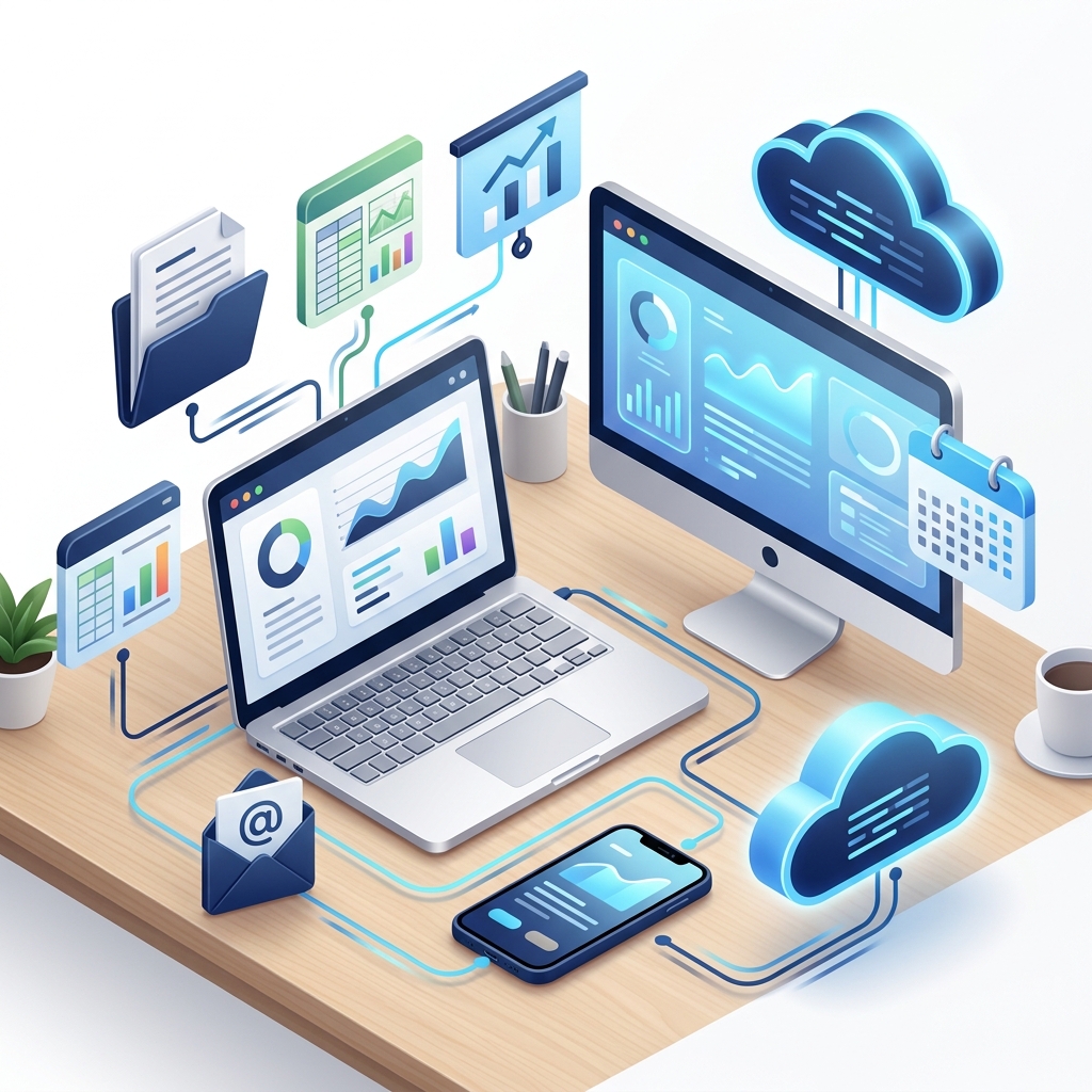 Yahoo Mail synchronization across computers and mobile devices
